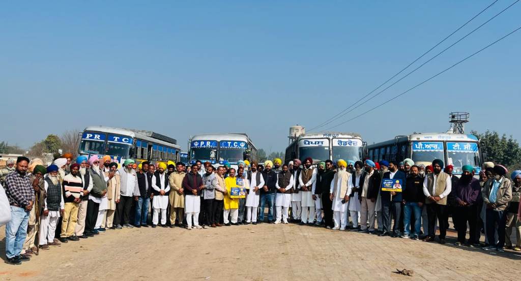 ਯੁੱਧ ਨਸ਼ਿਆਂ ਵਿਰੁੱਧ ਮੋਗਾ ਰੈਲੀ ਲਈ ਧੂਰੀ ਤੋਂ 30 ਬੱਸਾਂ ਦਾ ਵੱਡਾ ਕਾਫ਼ਲਾ ਹੋਇਆ ਰਵਾਨਾ